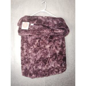 Sew Sweet Minky Designs Purple Blanket NWT